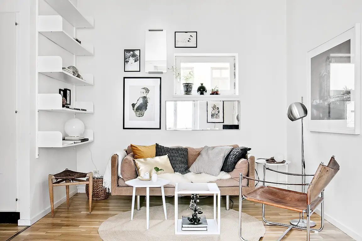 自然木调的居家空间-11