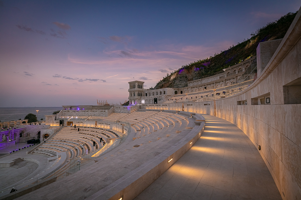 豪尔费坎圆形剧场丨阿联酋沙迦丨Anastasiya Gushchina-3