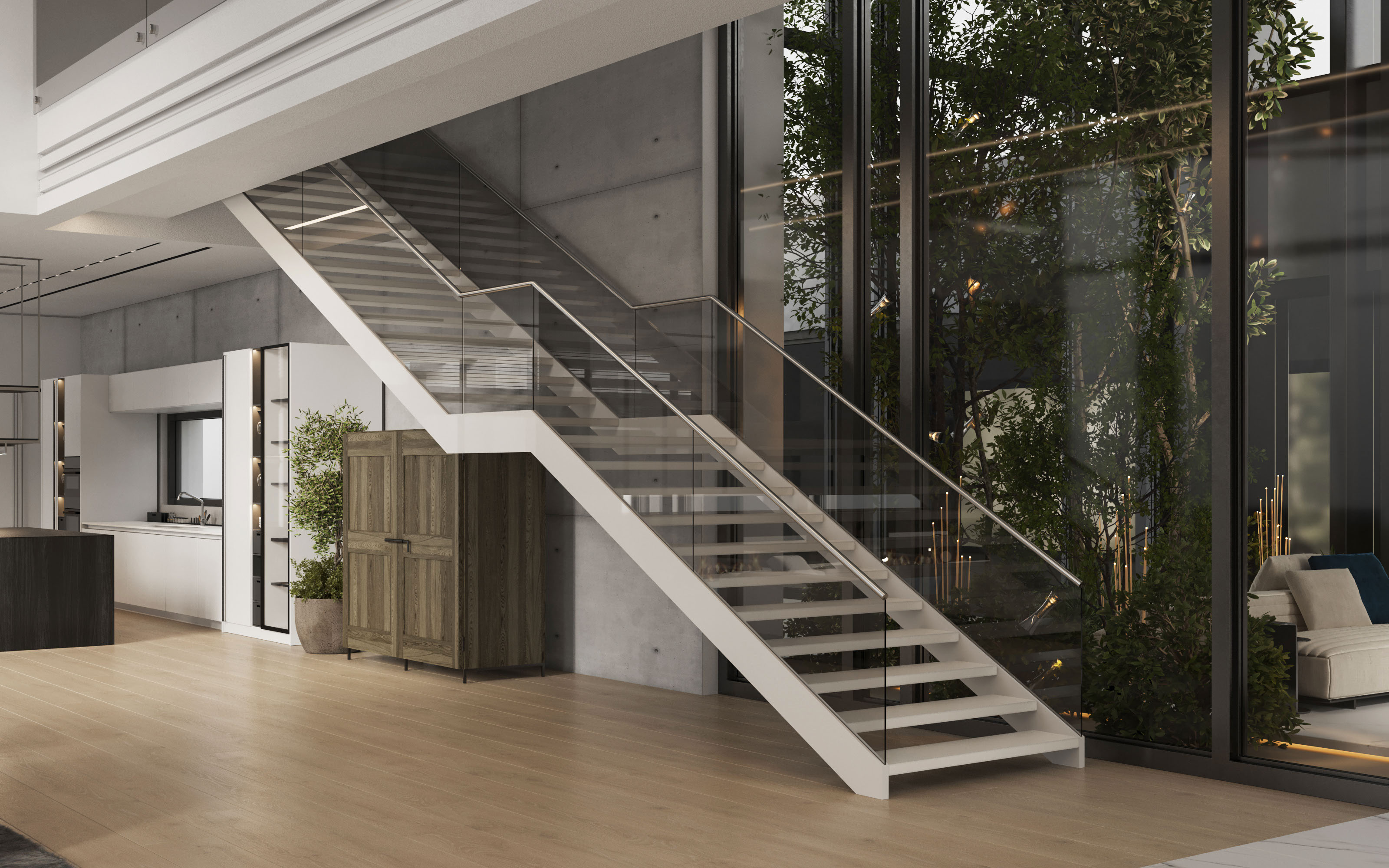 250平 现代简约别墅！-10