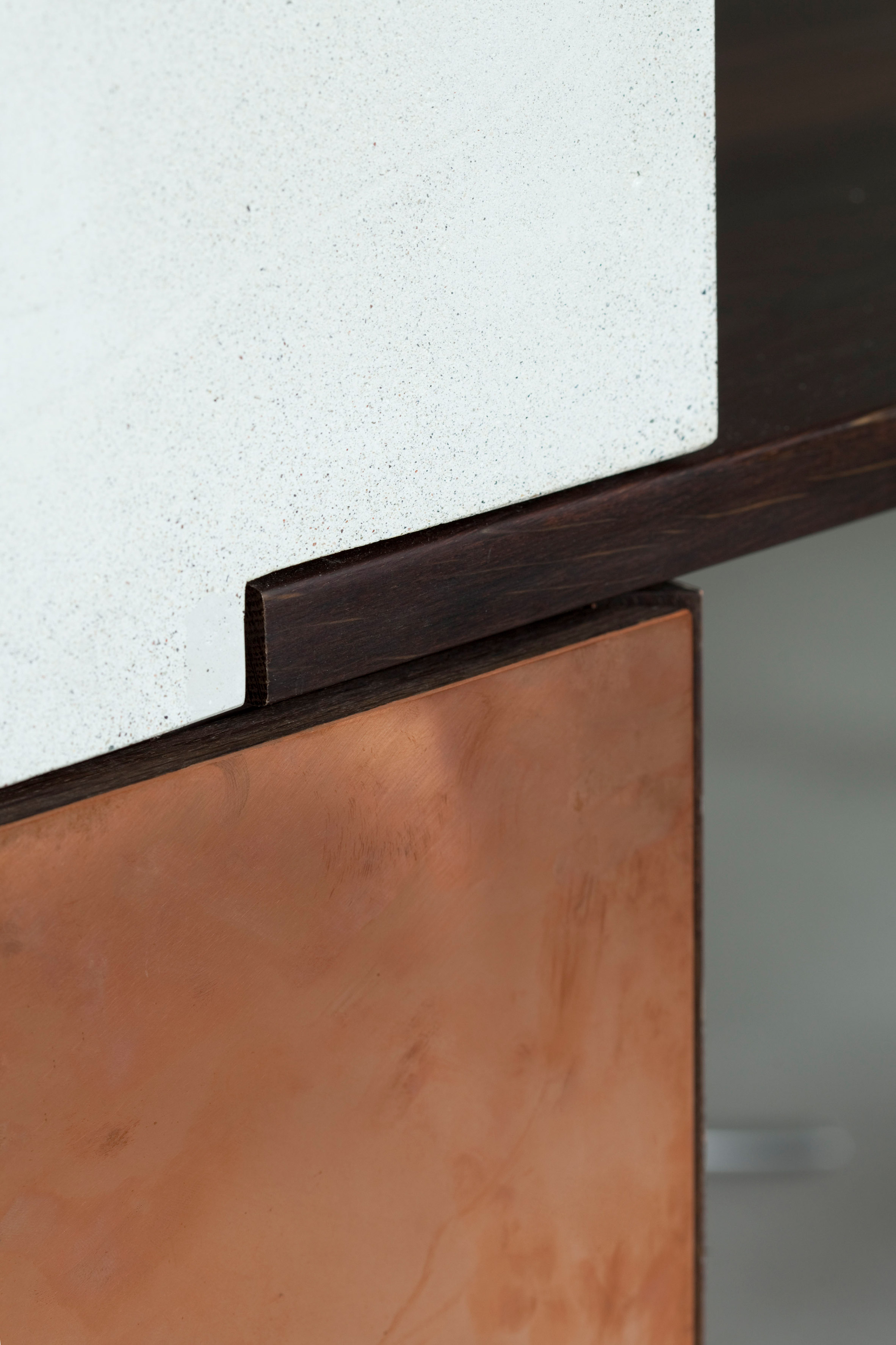 Smoked-oak and terrazzo steps feature in Copenhagen apartment-8