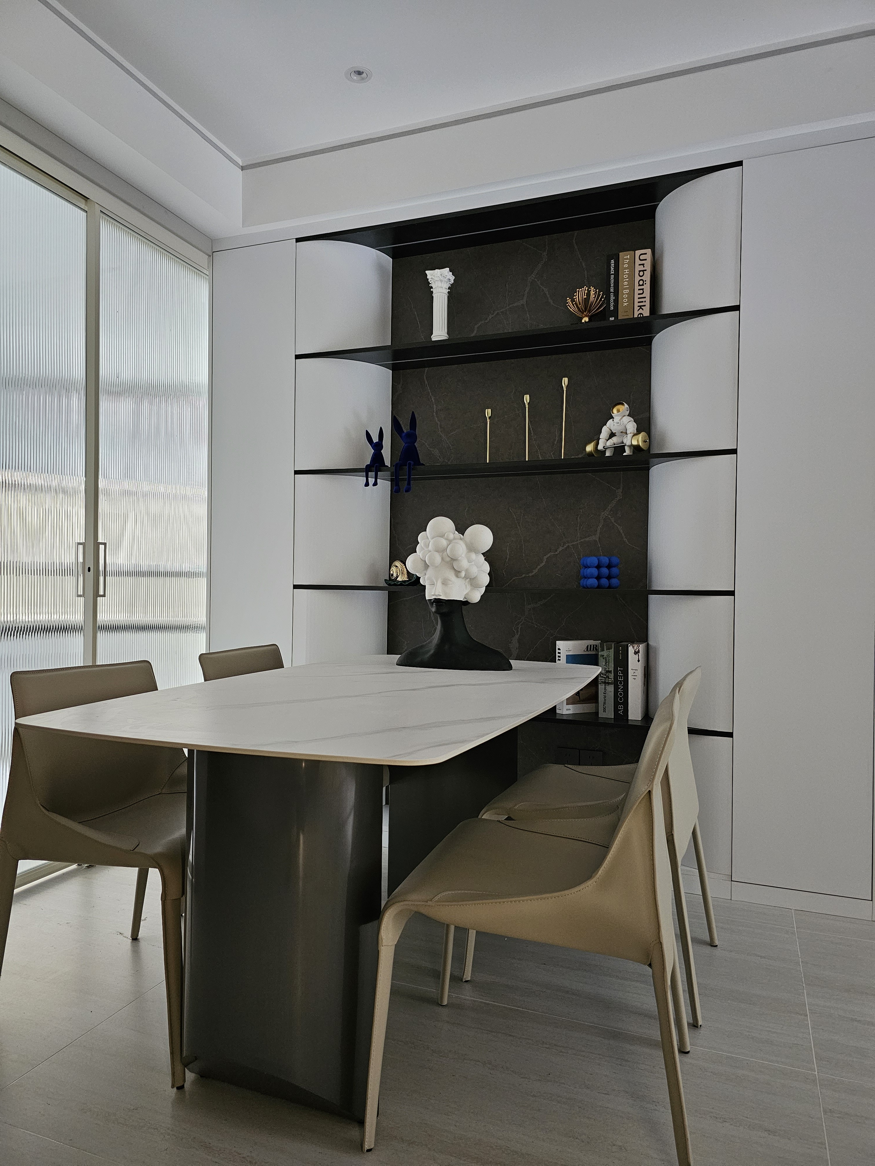 黑白灰质感空间设计丨啄梦设计-12