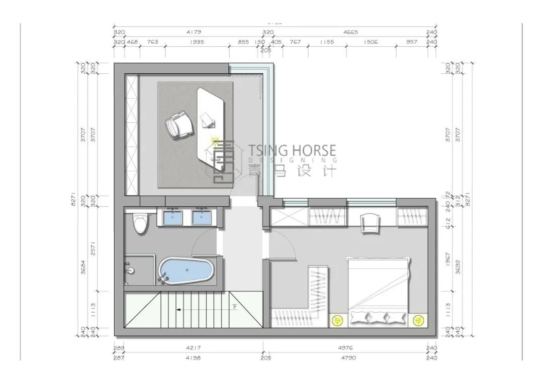 现代纯粹空间 · 汉华原上联排别墅设计丨青马别墅空间设计-39