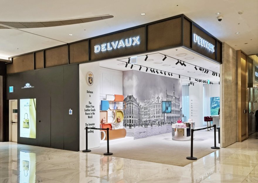 delvaux store in lotte avenuel jamsil — hjl studio-0