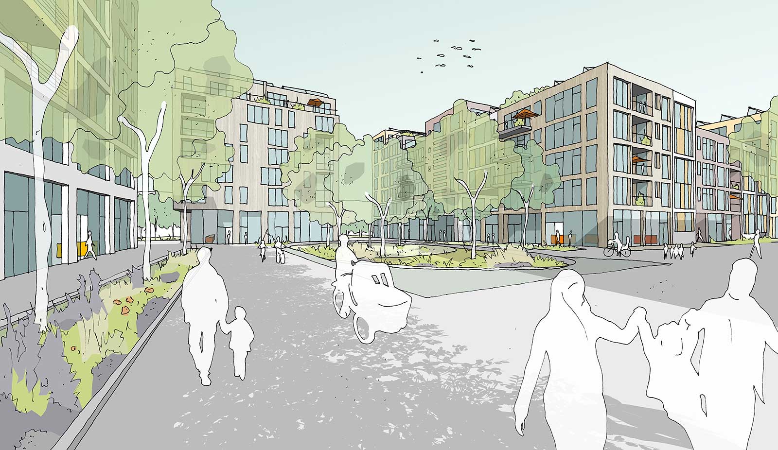 PDH 卢森堡 » 霍勒里希门丨卢森堡丨torsten becker stadtplaner等多家-9