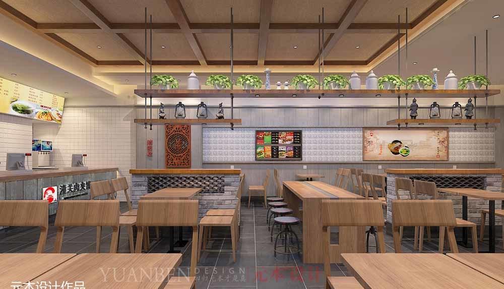 
【元本设计】潼关肉夹馍连锁（曲江店） -4