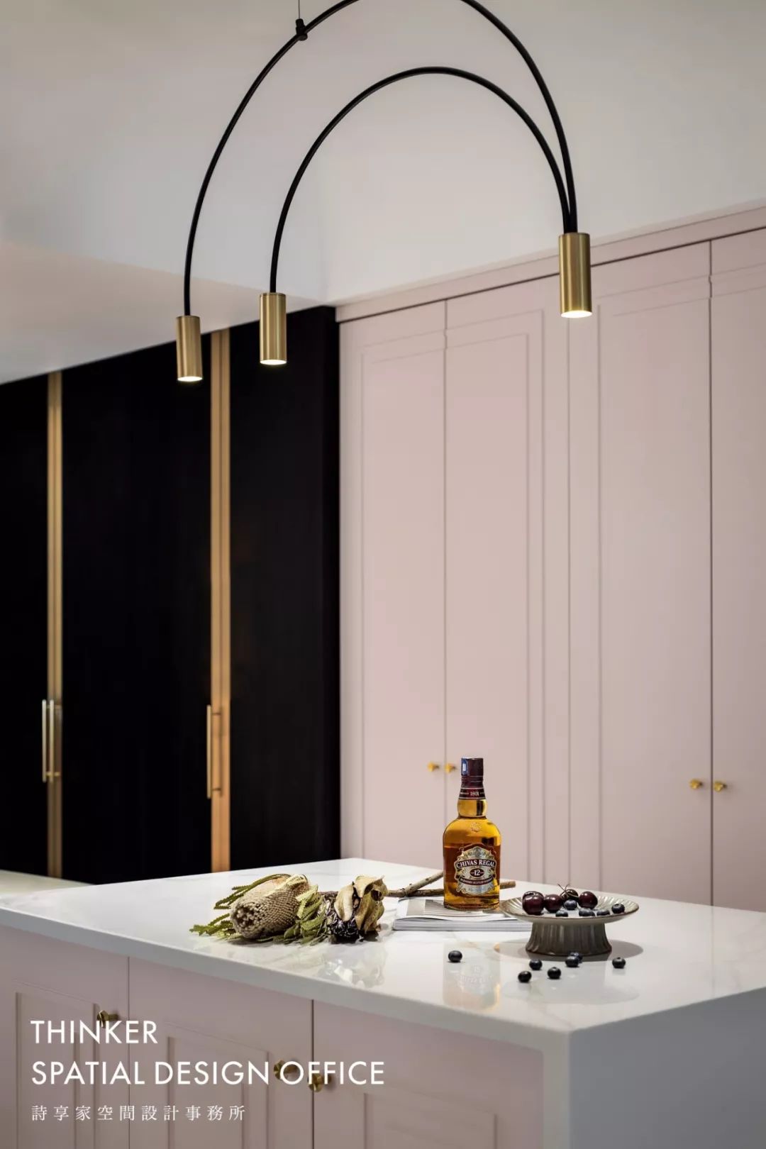 浪漫轻奢,曲线之美——141㎡华润翡翠城现代家居设计-48