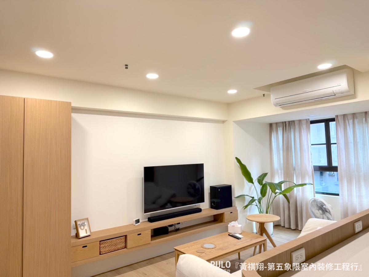 15坪高雄无印风中古屋装潢丨中国高雄丨第五象限室内装修工程行-20