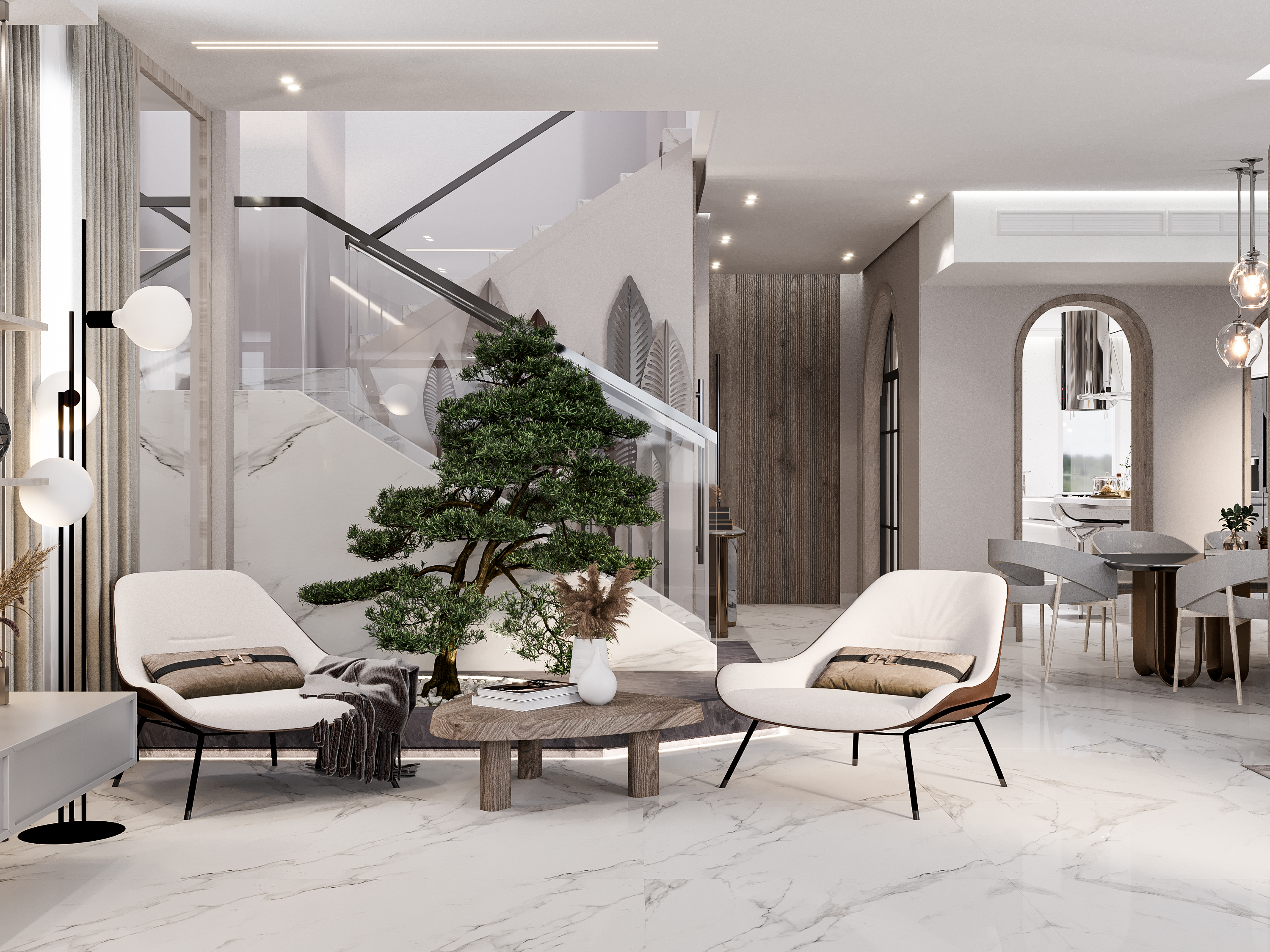 Monochromatic Modern Reception-3