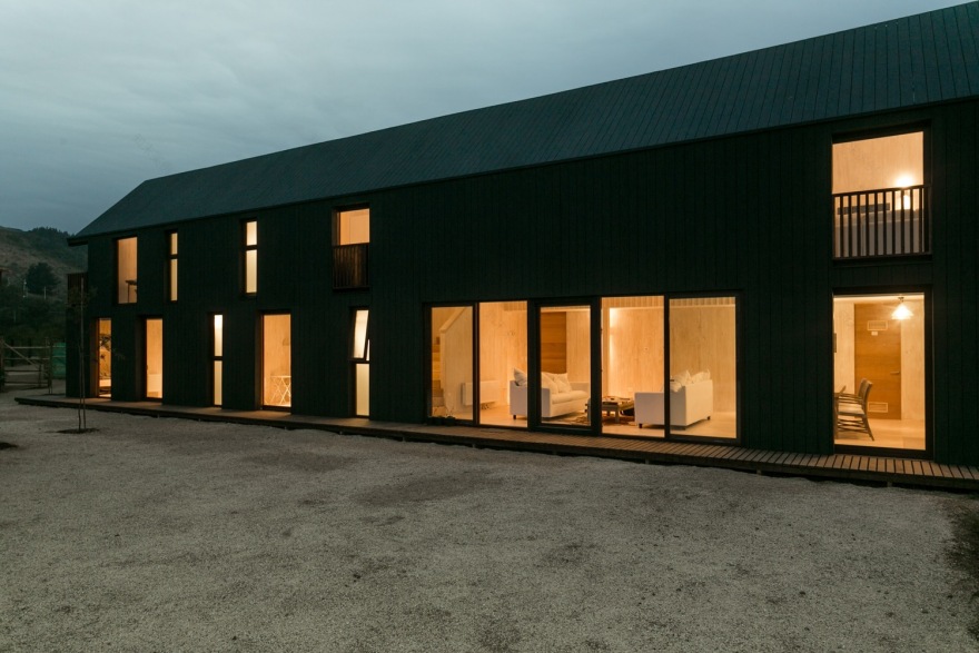 斜向模块化住宅 | 智利 Shotgun House-41