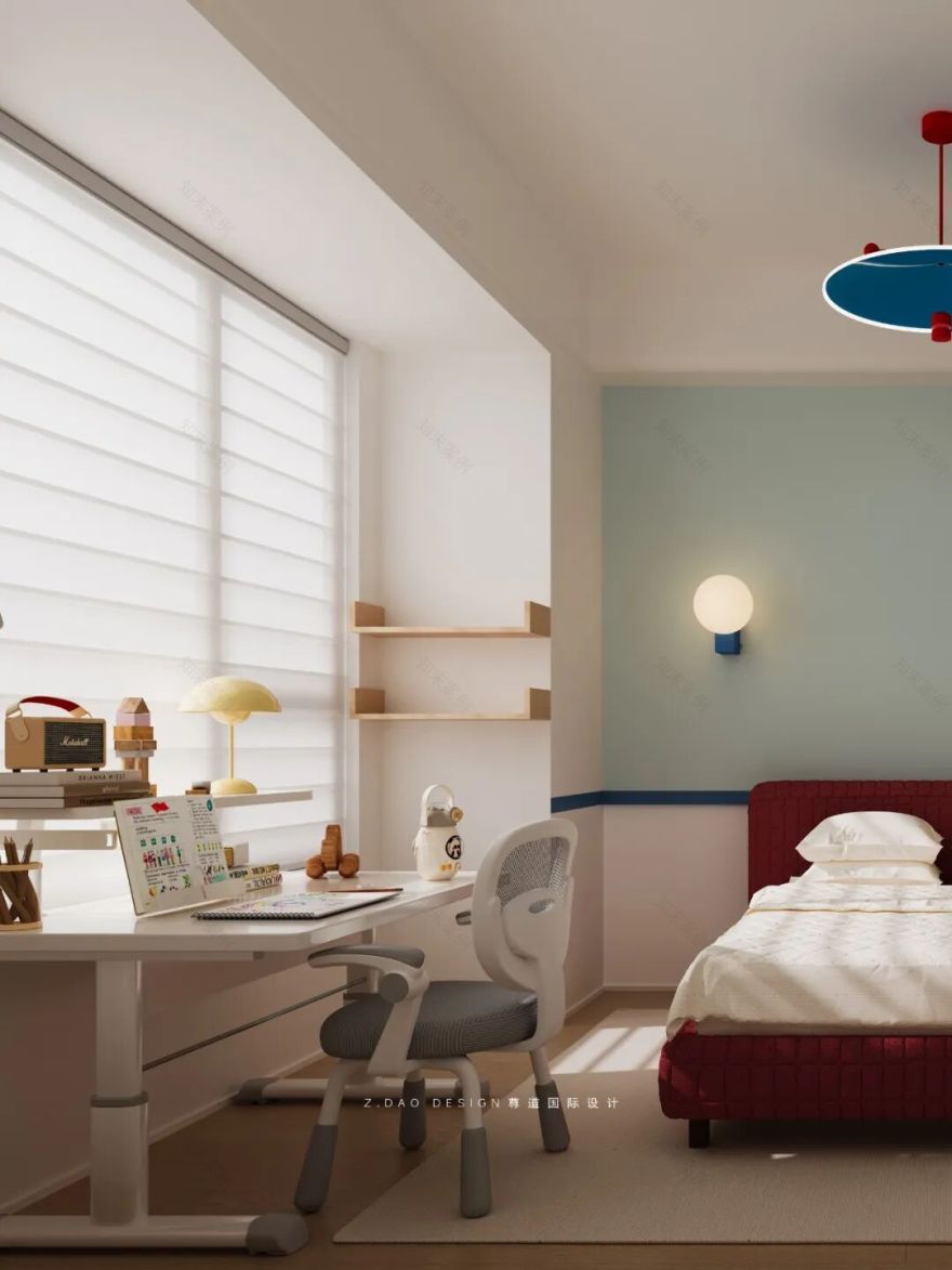 尊道新作|合肥『中央公园岚庭』中古风大平层设计,时光沉淀可持续松弛的家~-118