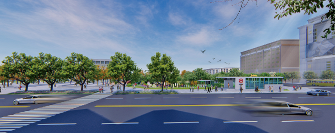 音律街角 · 上海地铁14号线大世界站外环境设计丨中国上海丨上海亦境建筑景观有限公司,上海交通大学设计学院风景园林研究所-40