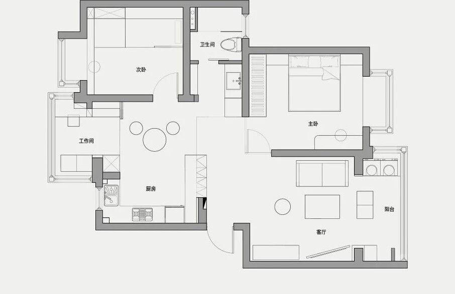 云朵之家藏在绿色橱窗里的记忆丨中国上海丨时隅设计-54
