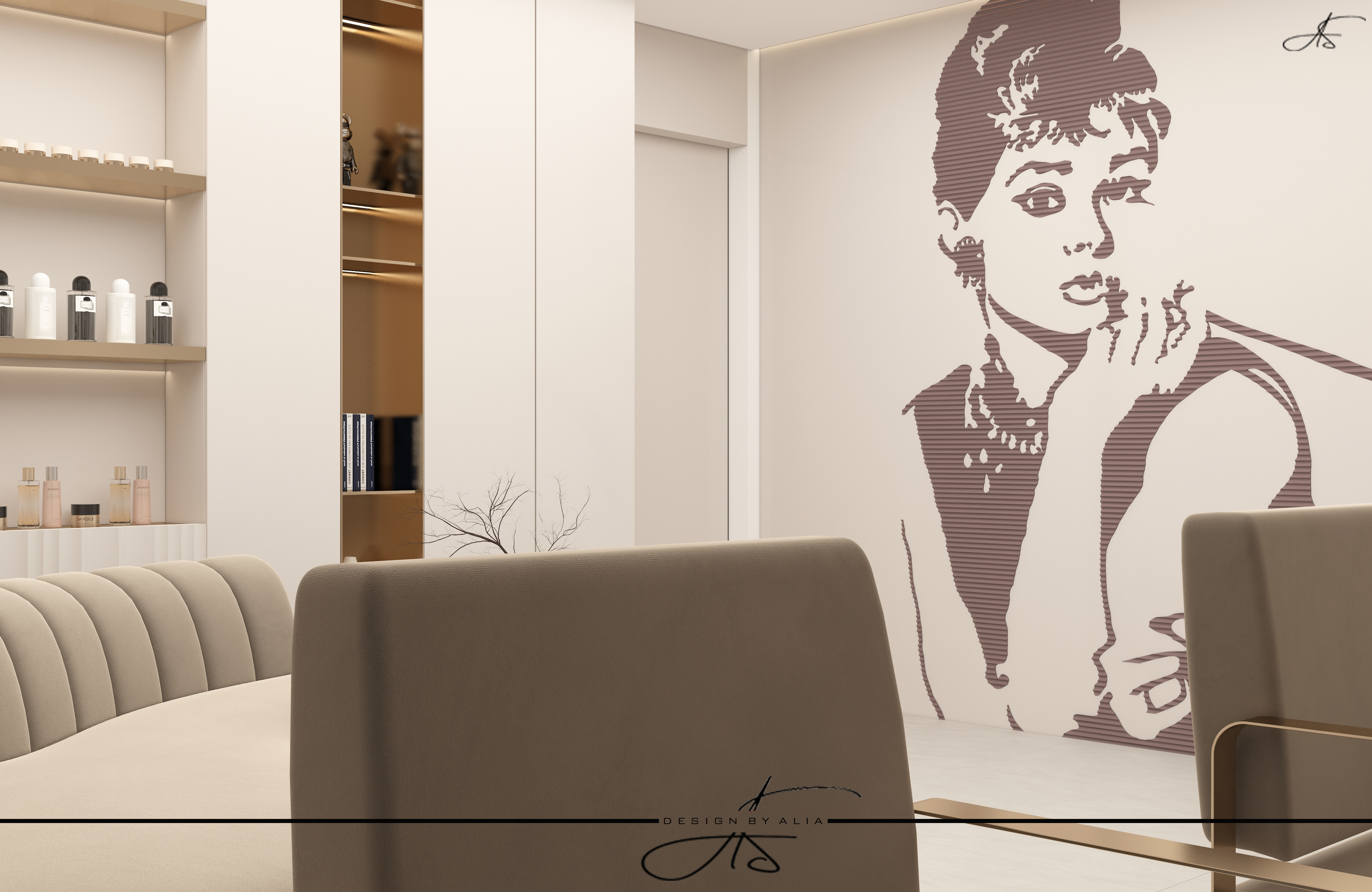 Beauty Center Design Hair station-5