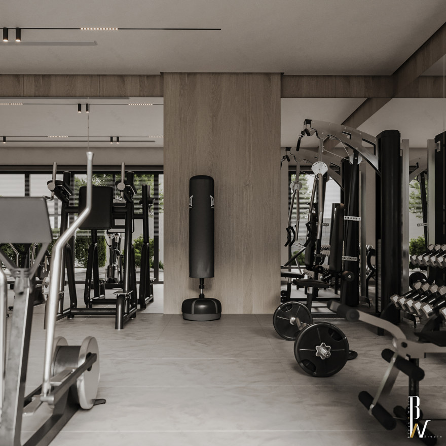 健身房丨Black N White-18