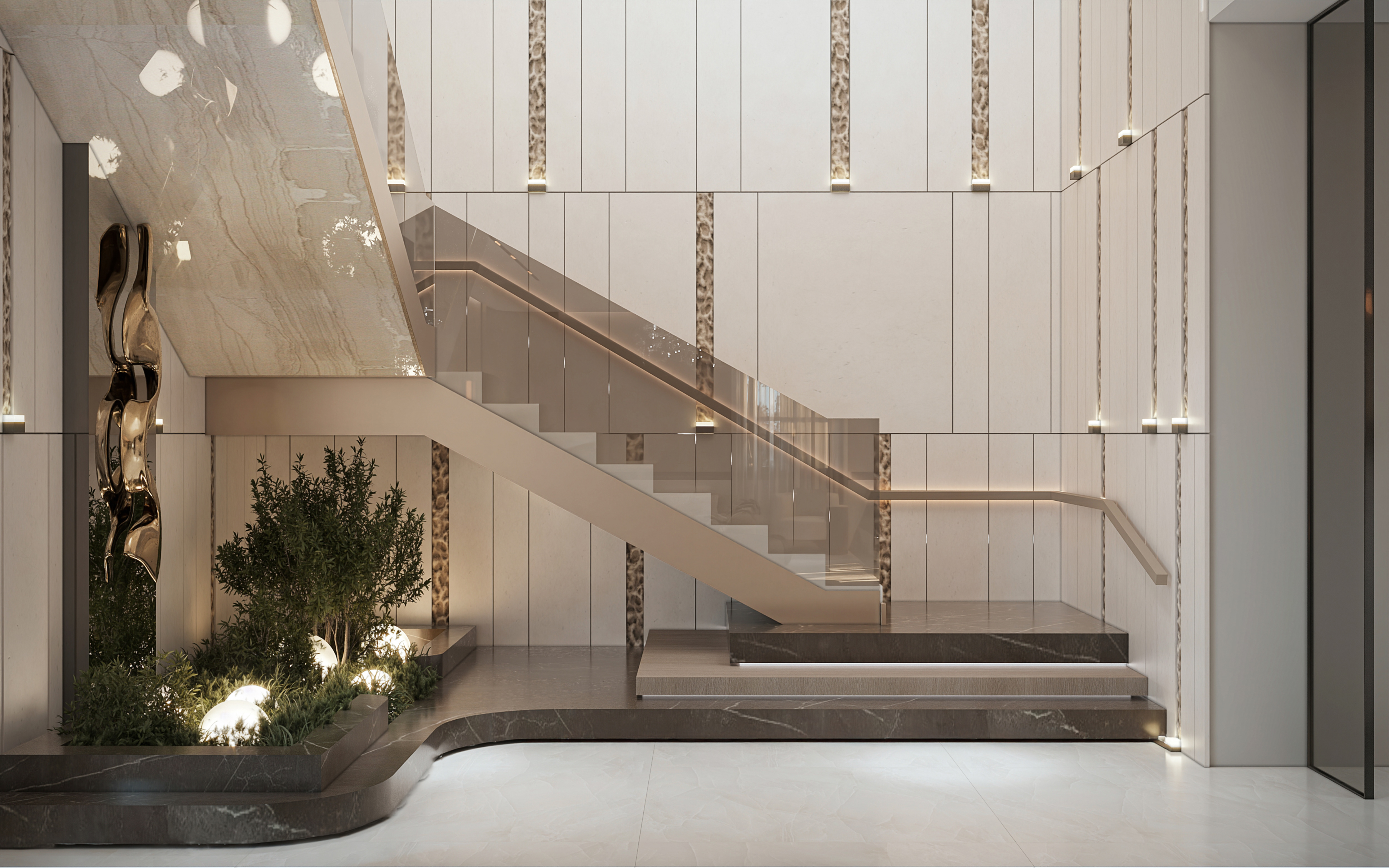 Modern Villa ground floor in KSA-5