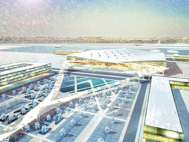 顿河畔罗斯托夫“南方”机场客运航站楼概念设计丨俄罗斯顿河畔罗斯托夫丨ASADOV建筑事务所-15
