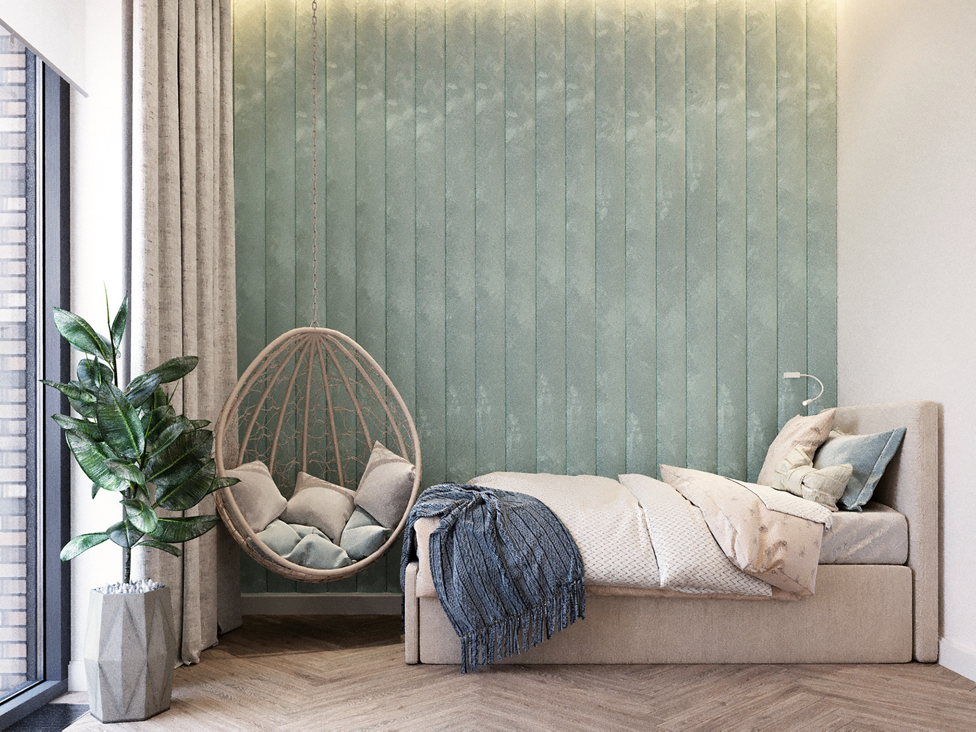 Interior project for a small apartment-4