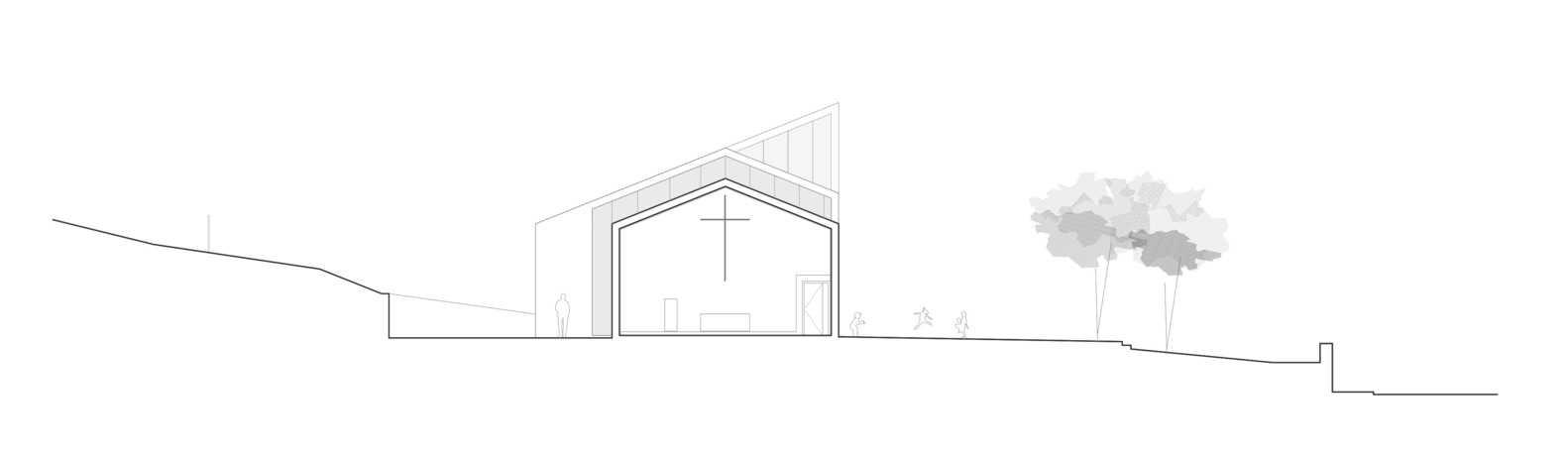 经济实用,融入历史与宗教的乡村教堂设计-45