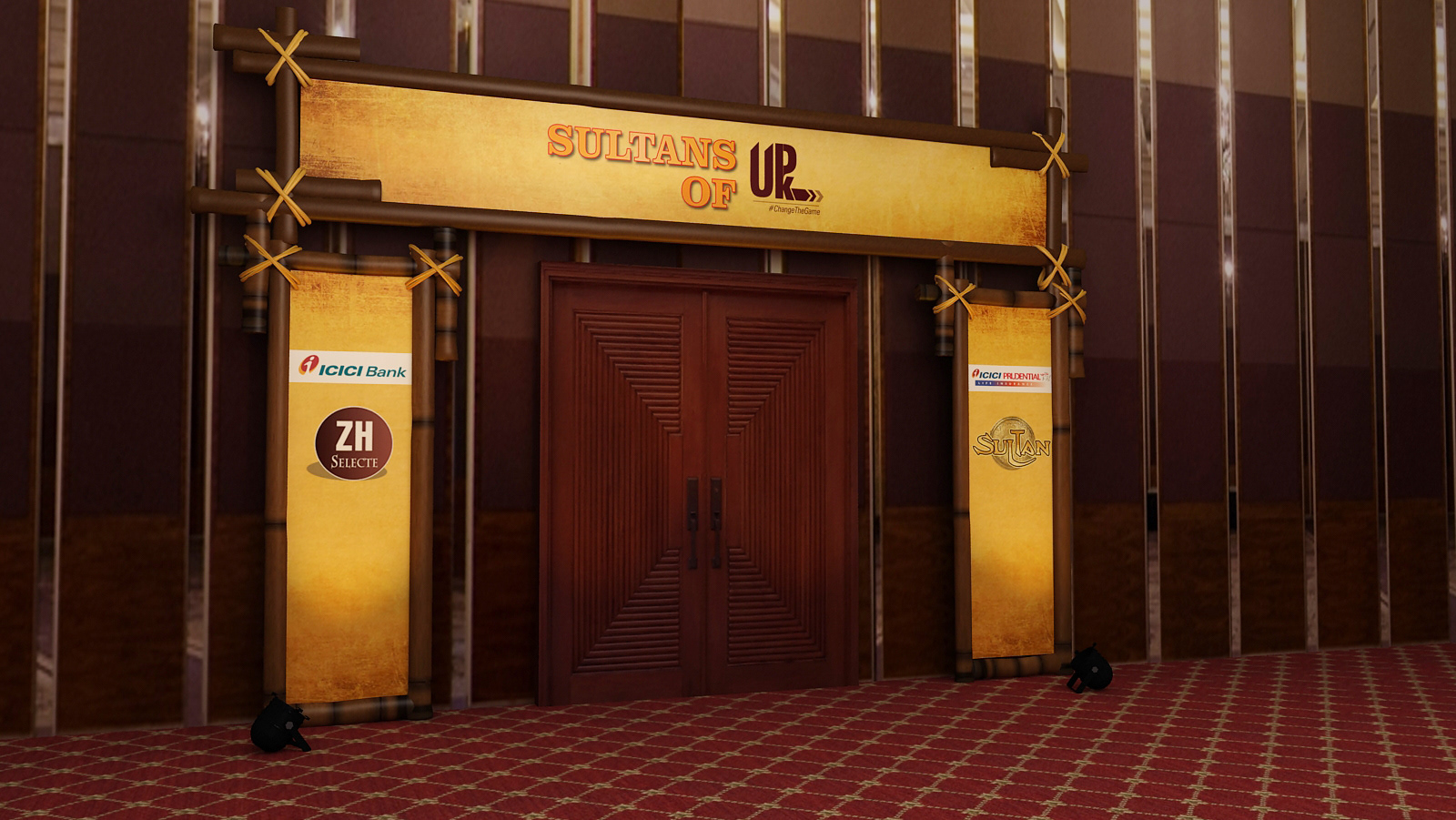 ICICI Stage Thematic Set Design-4