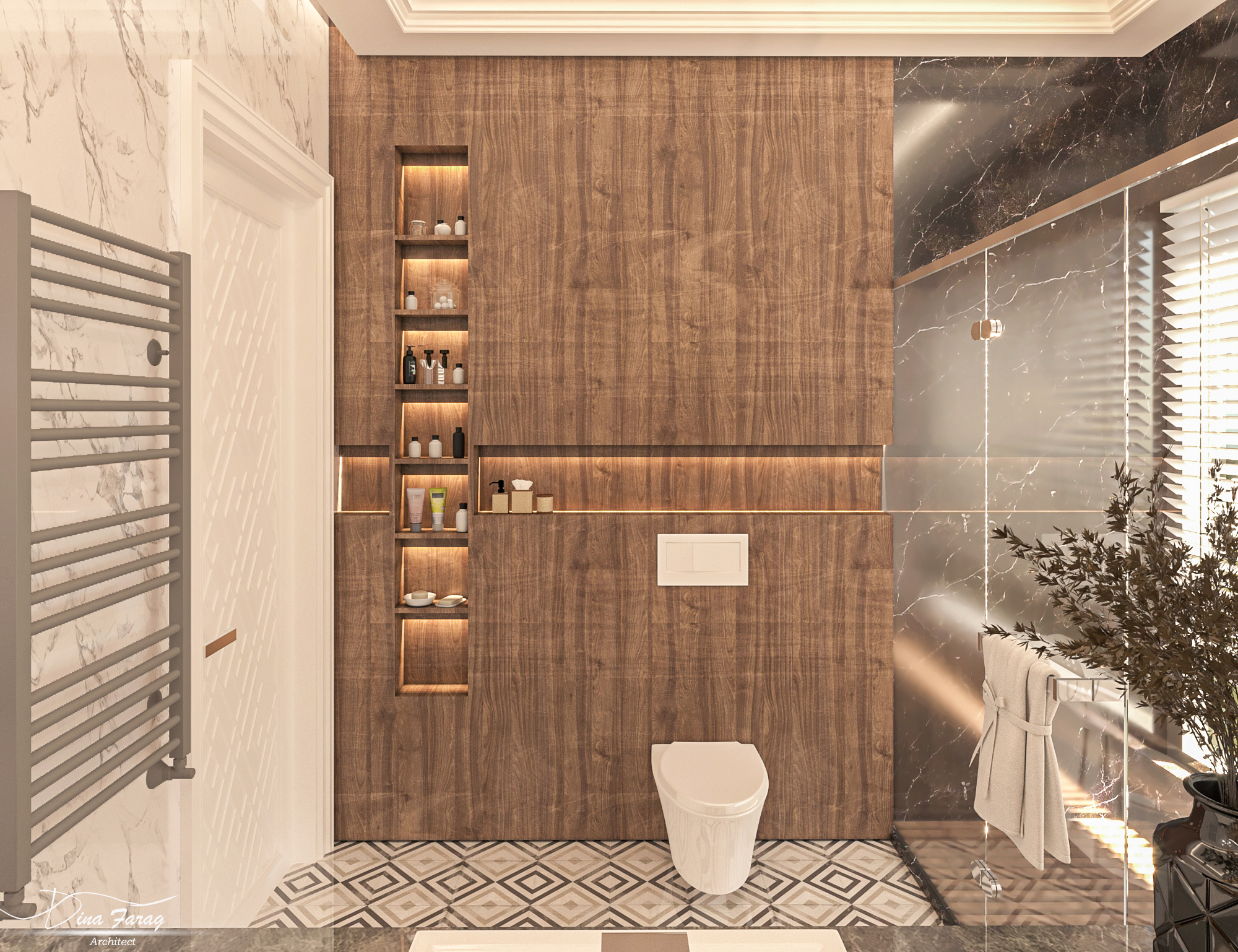 私人别墅丨也门丨DINA FARAG-60