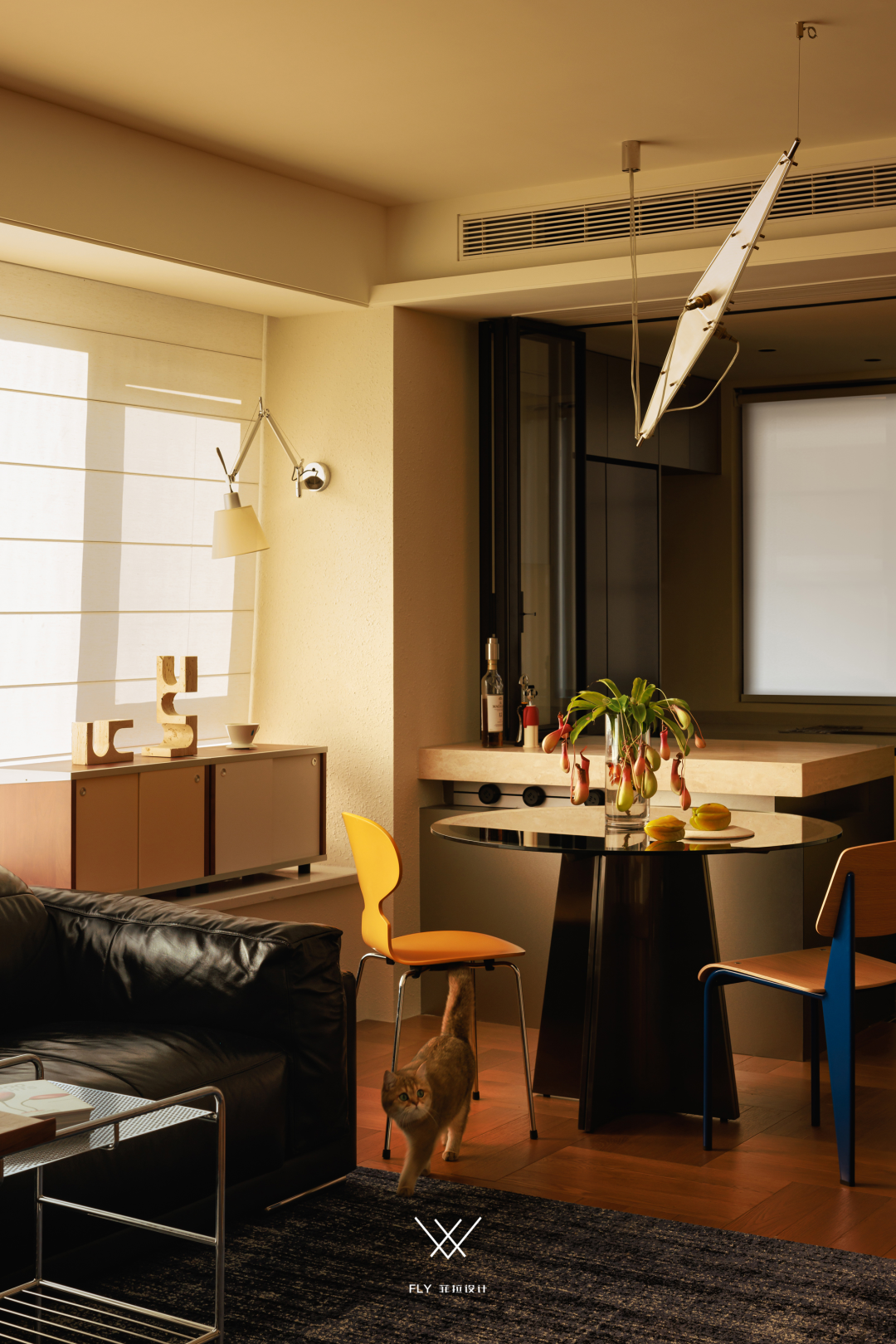 【菲拉设计】精装房改造 · 治愈系美学 · 阳光下的包豪斯丨中国杭州丨菲拉设计（FLY DESIGN）-0