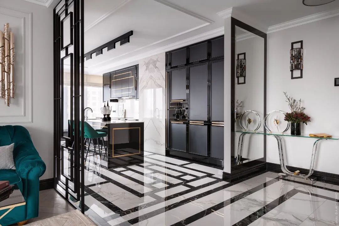 简约轻奢风，黄铜元素提升空间高级感-29