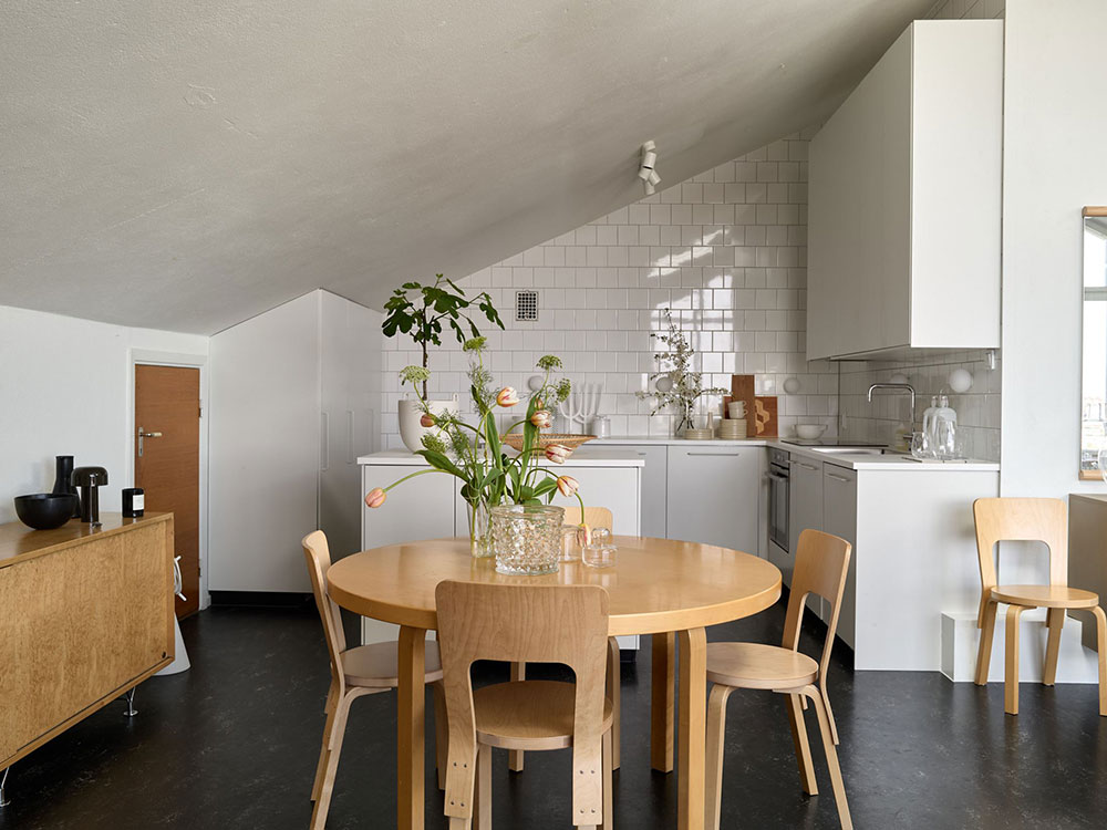 斯德哥尔摩郊区的顶楼公寓-11