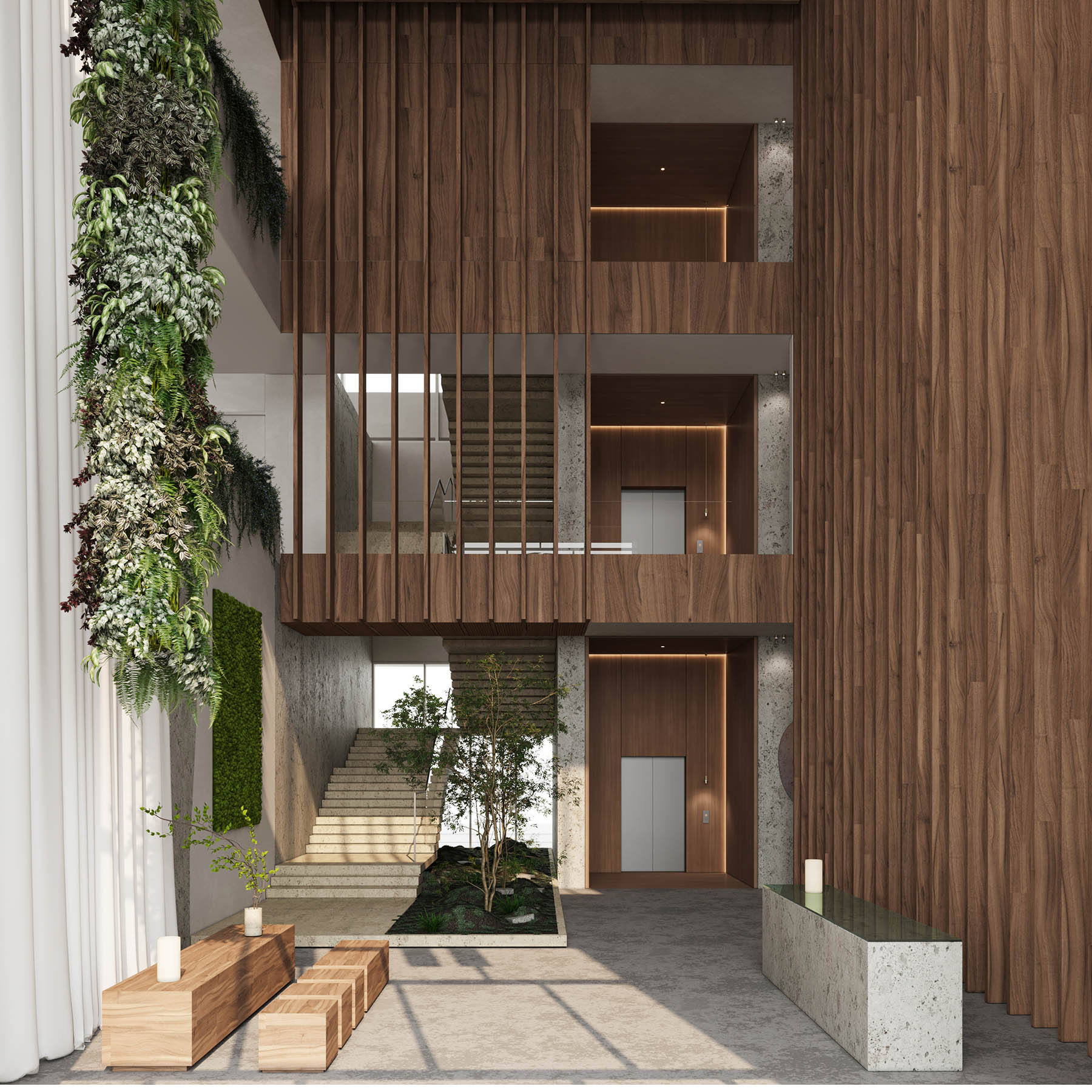 共享居住零售中心标签丨阿联酋迪拜丨UNICA Architects-7