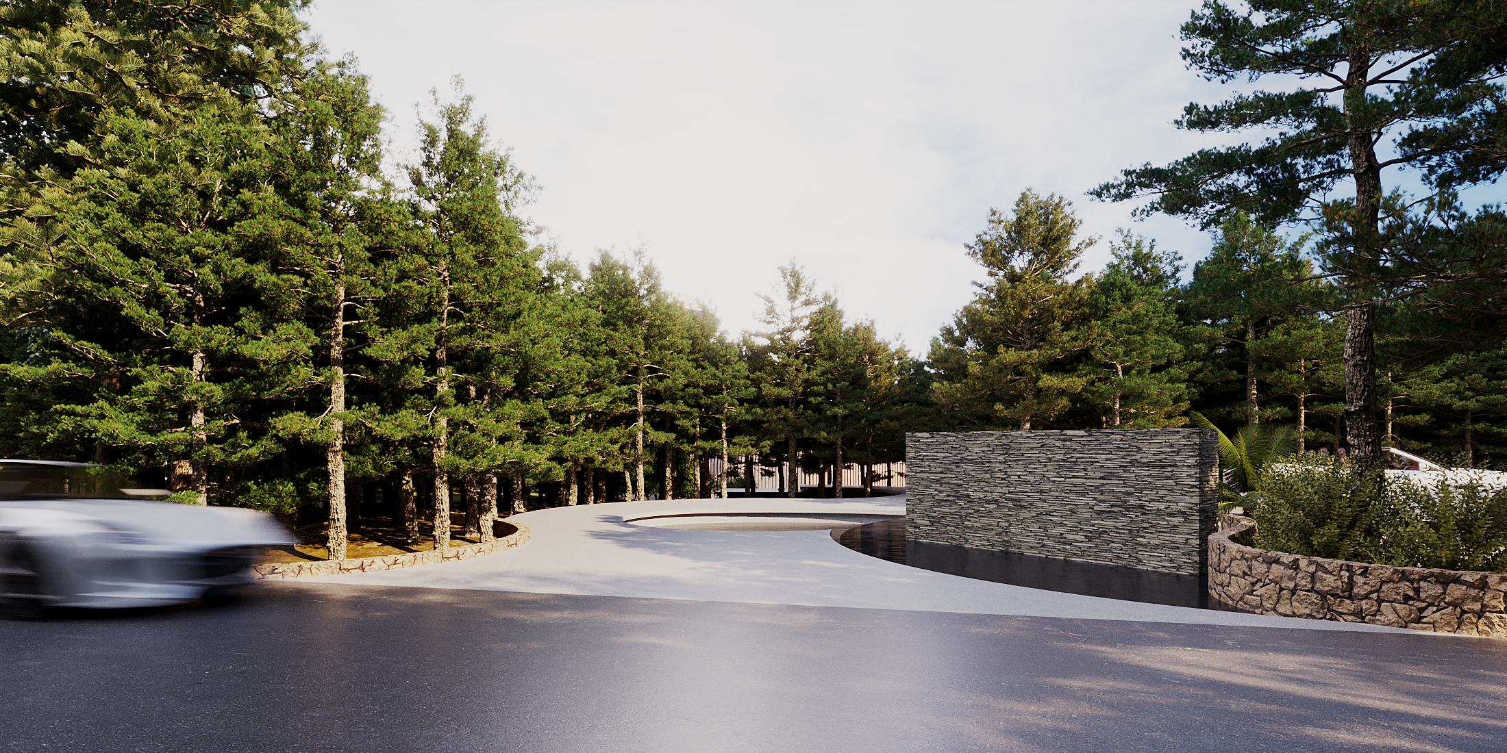 商业景观表现/ 景观 成都民宿 / 壬寅年·丁未月作-15