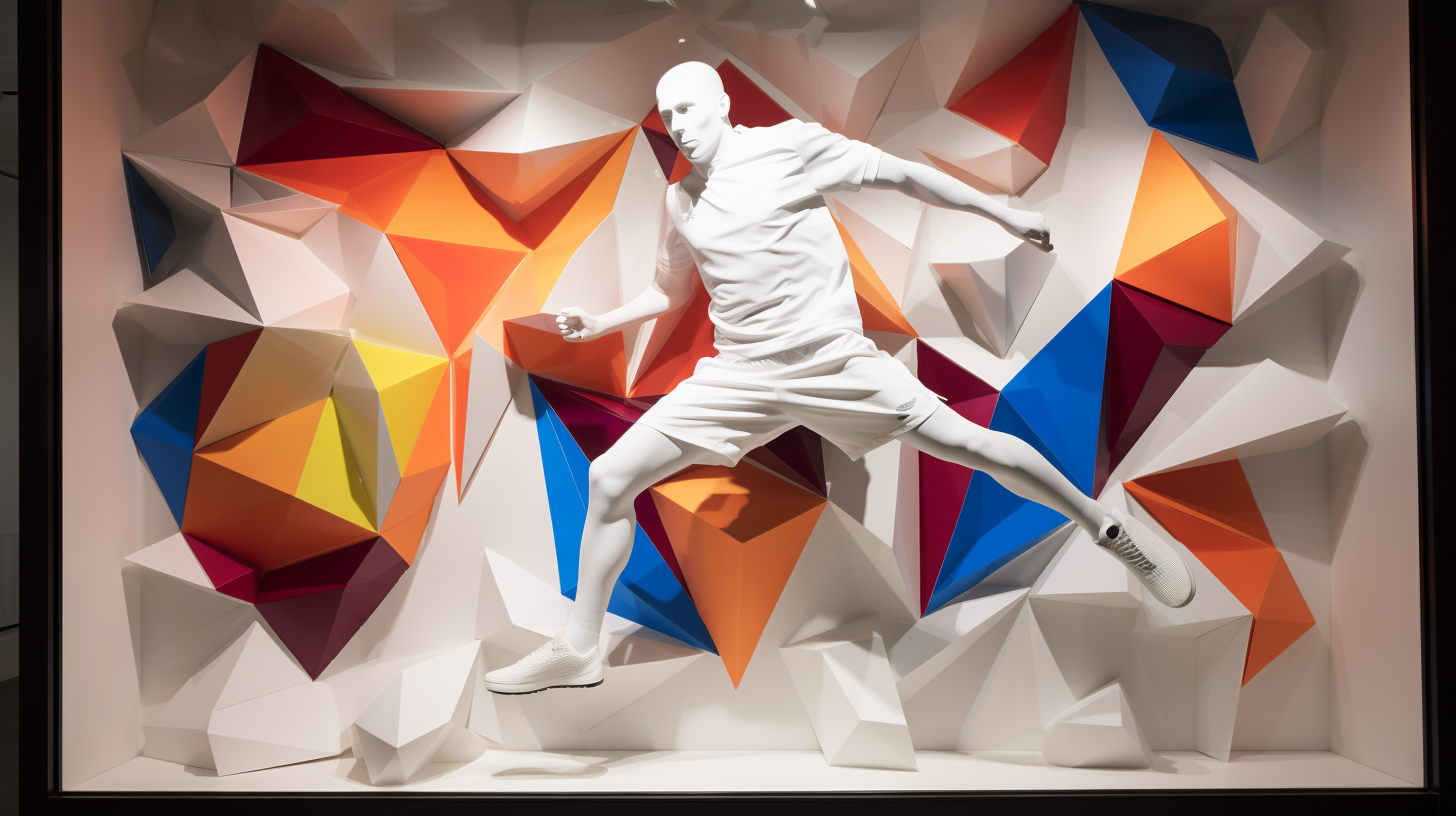 Nike Window Display USA-7