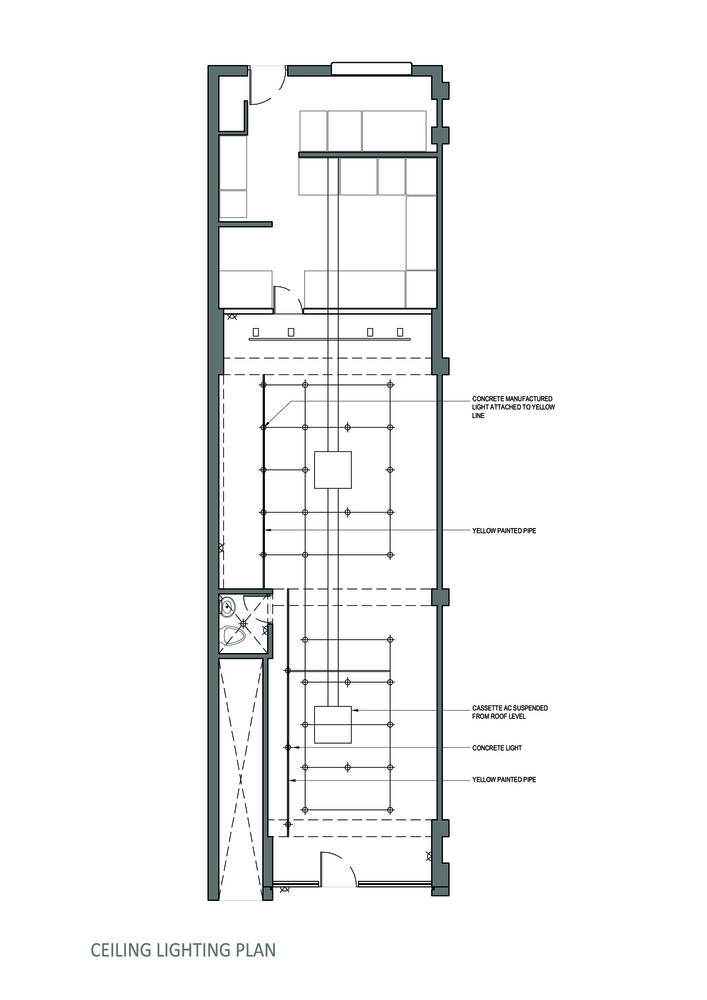 趣味工业风素食餐厅设计-54