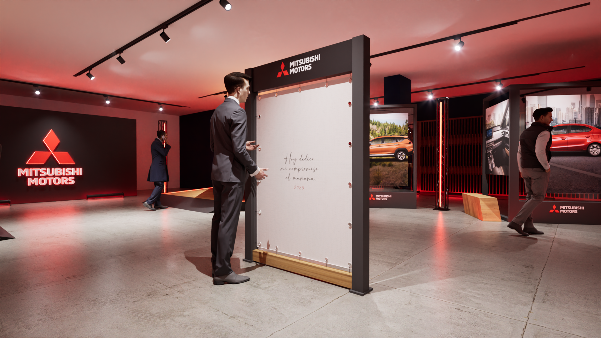 Mitsubishi Kick  Off Meeting场地设计与制作丨墨西哥墨西哥城-11