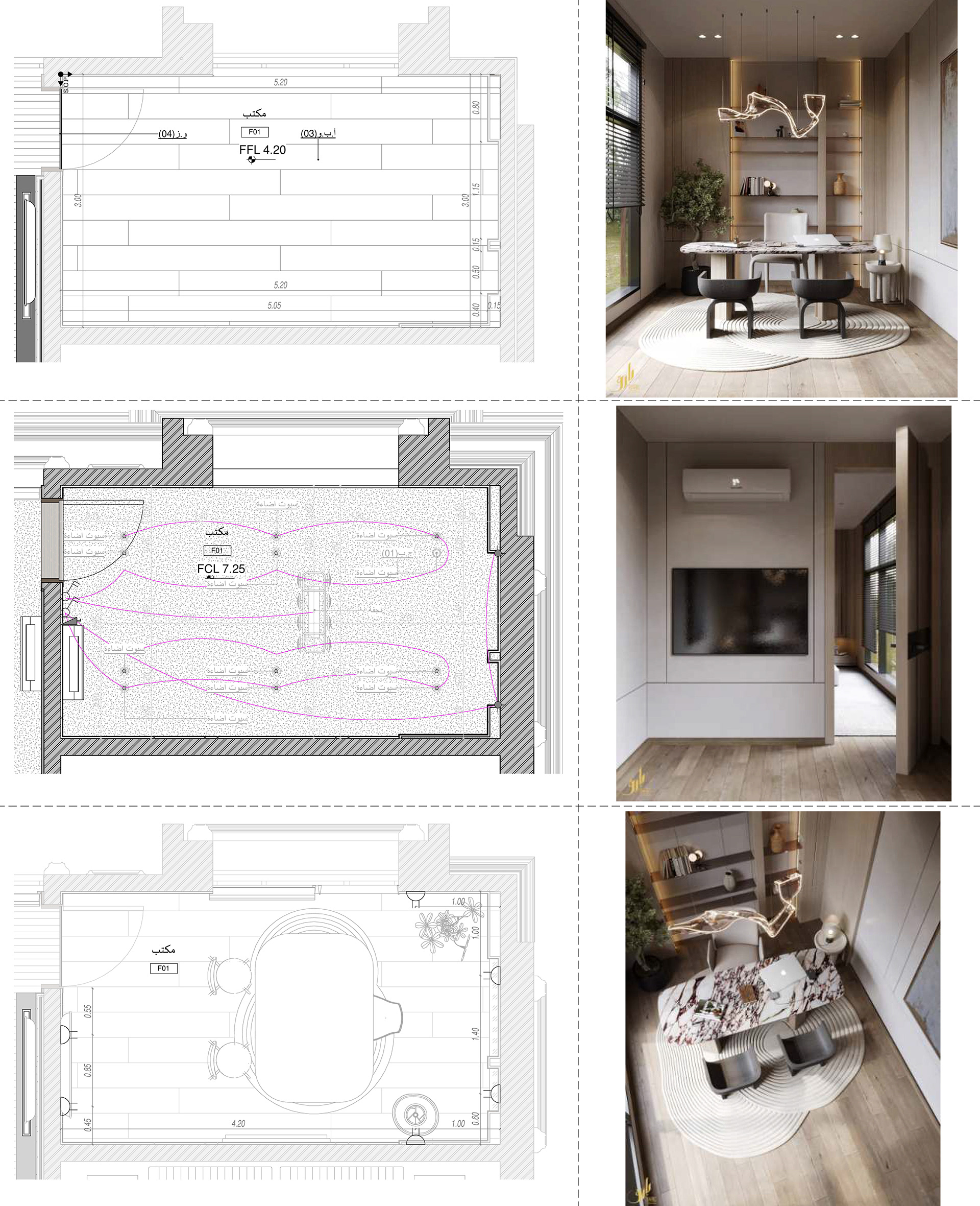 M·K· Classic Villa 室内外设计丨沙特阿拉伯丨Bariq Consultants-100