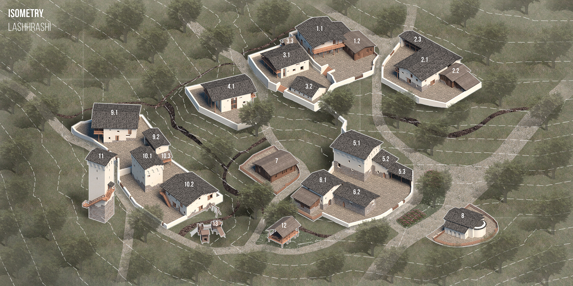 Upper Svaneti 村庄重建丨Andrew Razdvigalov-11