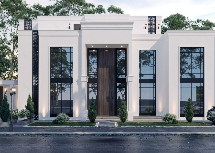 New Classic Villa 私人别墅设计丨Sketch Design Group-9