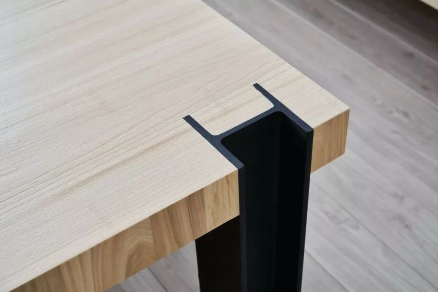 极简风格客厅书房一体化设计-54