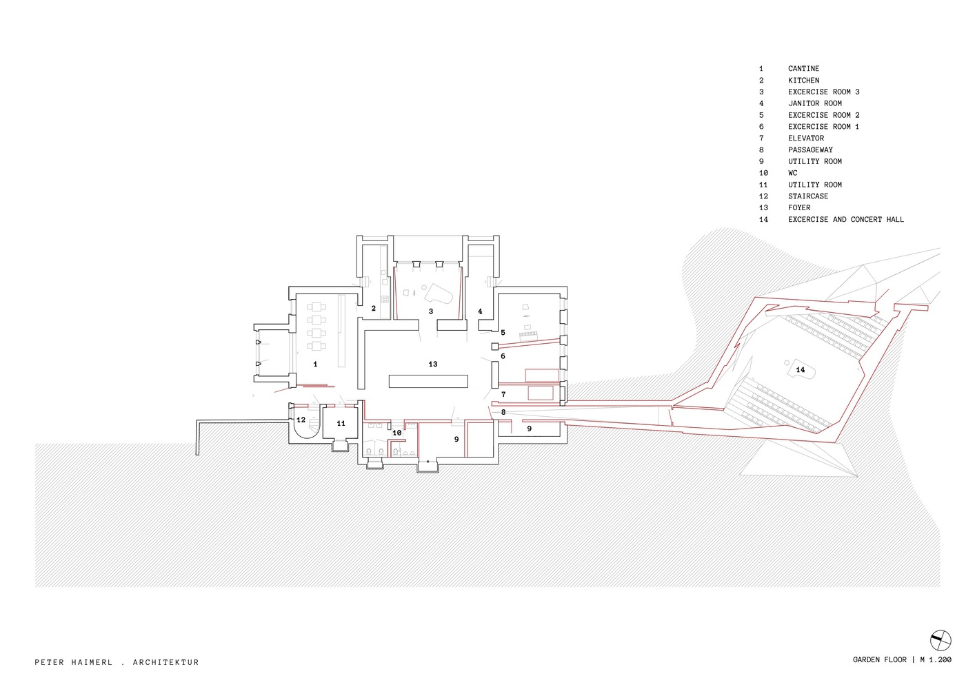 德国 Villa Marteau 音乐厅丨peter haimerl.architektur-37