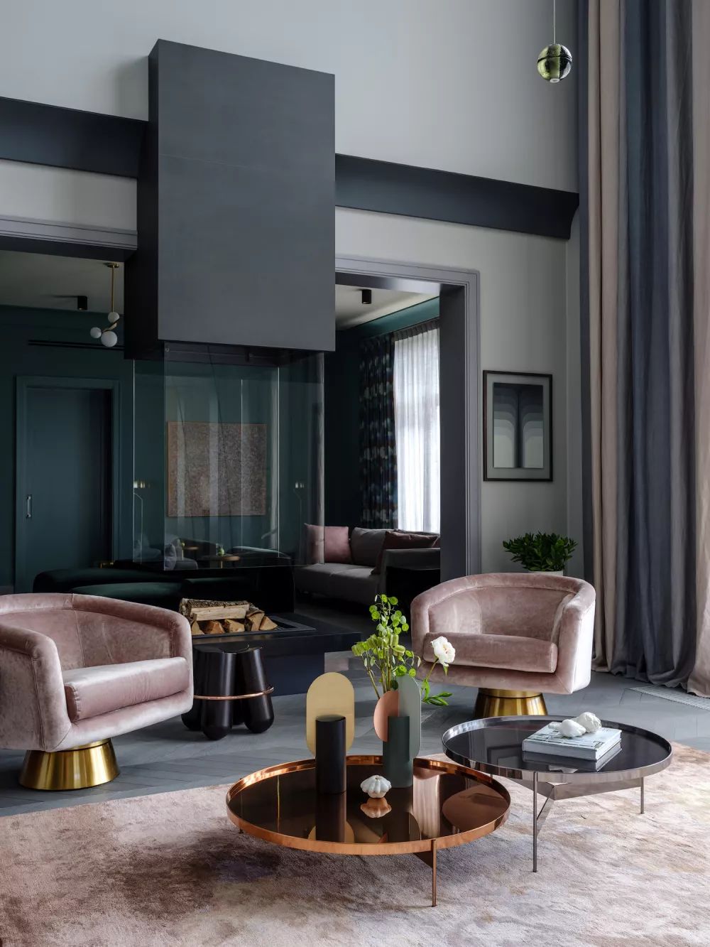 莫斯科优雅轻奢风的别墅-21