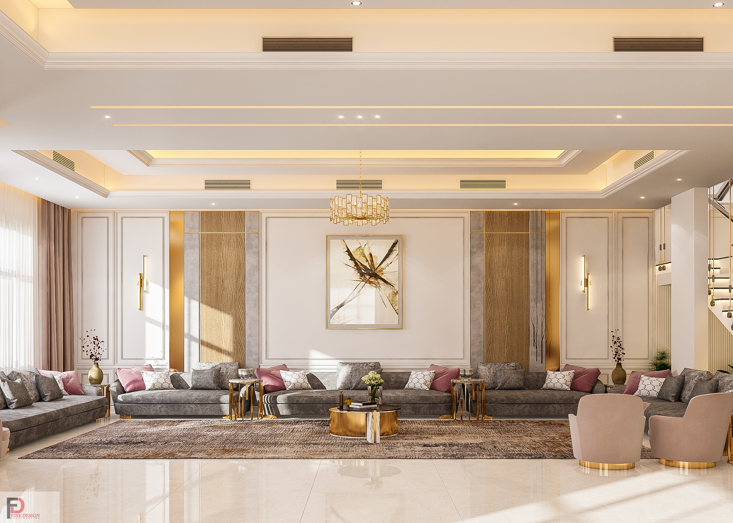 Reception and Living Space design-3