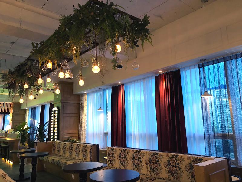 首尔海岸咖啡厅，100 坪空间的海洋主题设计-9