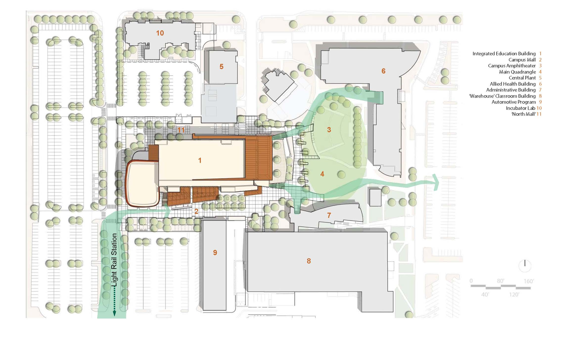 凤凰城 GateWay 社区学院 | 创新建筑融入城市更新-83
