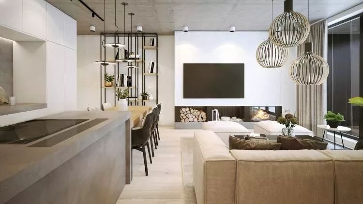 波兰华沙 Q apartmen 公寓内装设计-4