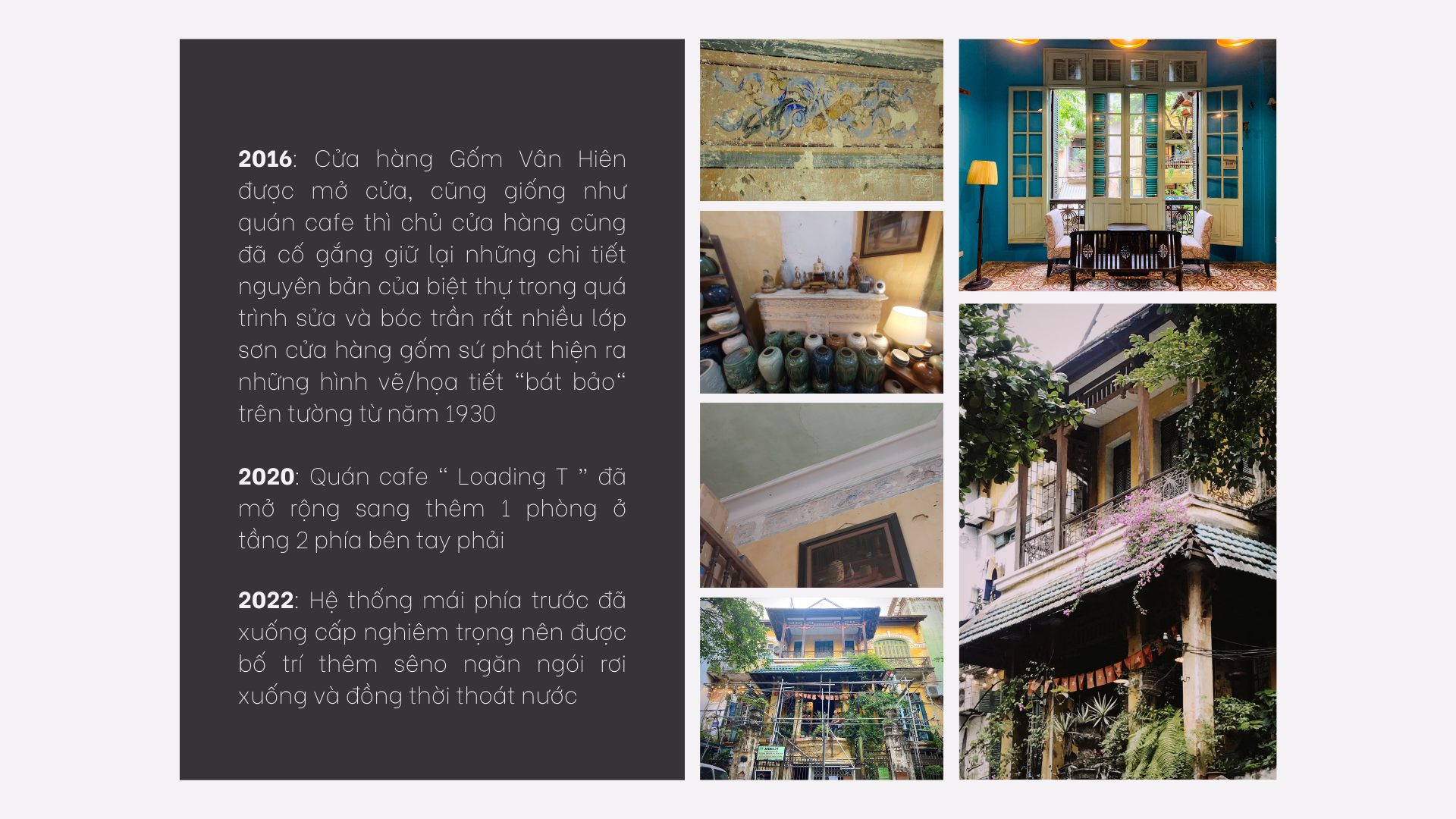 Nghiên cứu bảo tồn Biệt thự số 8 Chân Cầm-15