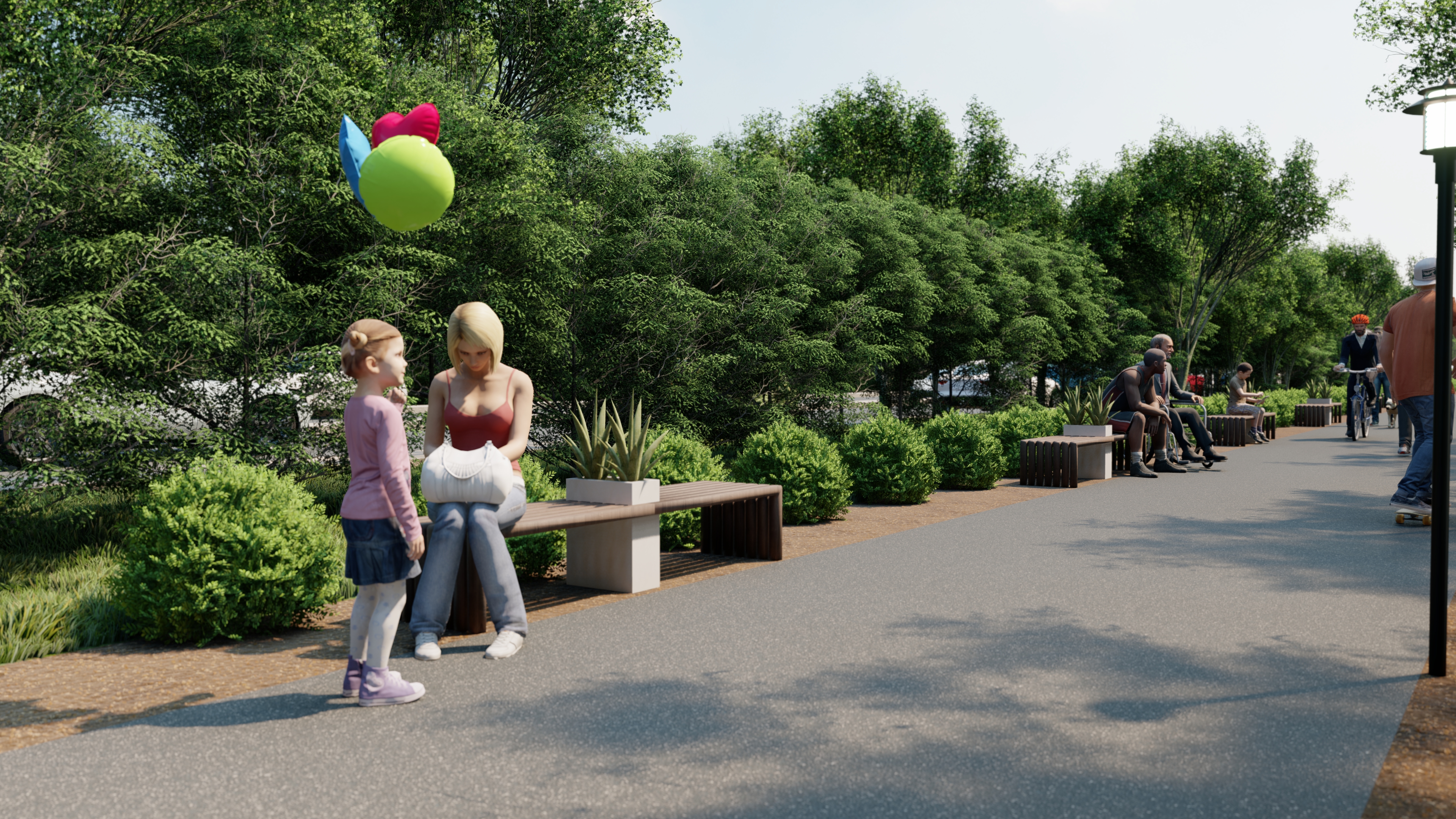 西栗树大道人行道丨美国新泽西-4