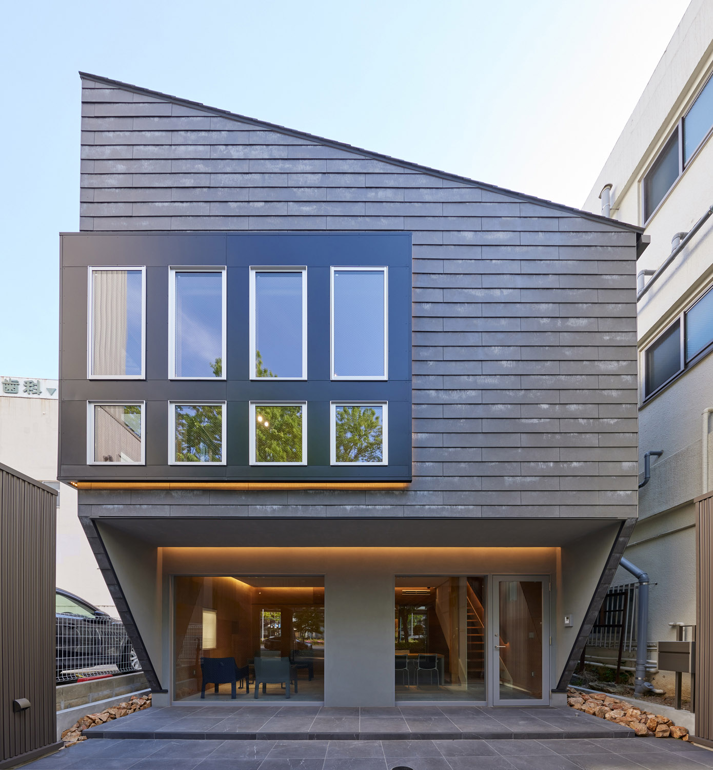 停车场和小办公楼丨YOSHIHIRO KATO ATELIER-2