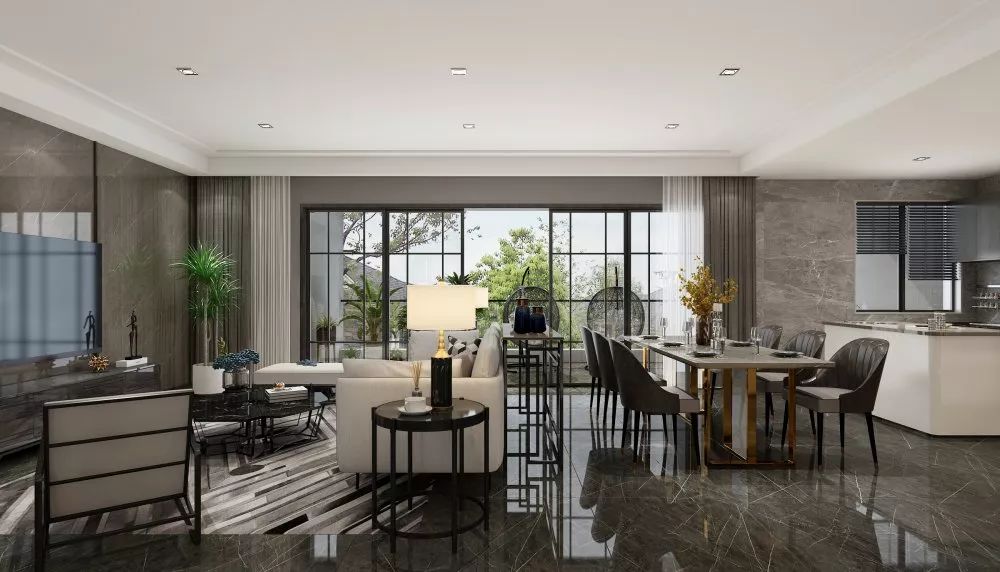 九里晴川现代轻奢风,高级灰与轻奢的完美融合-21