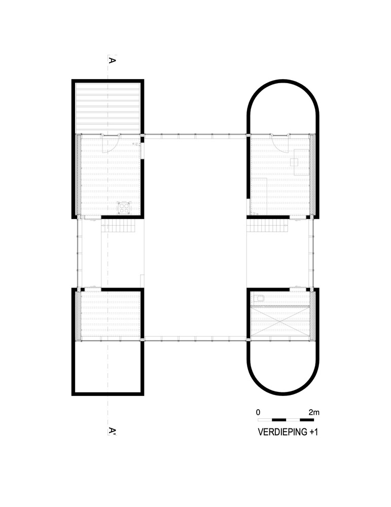 比利时 fmM House丨BLAF Architecten-59