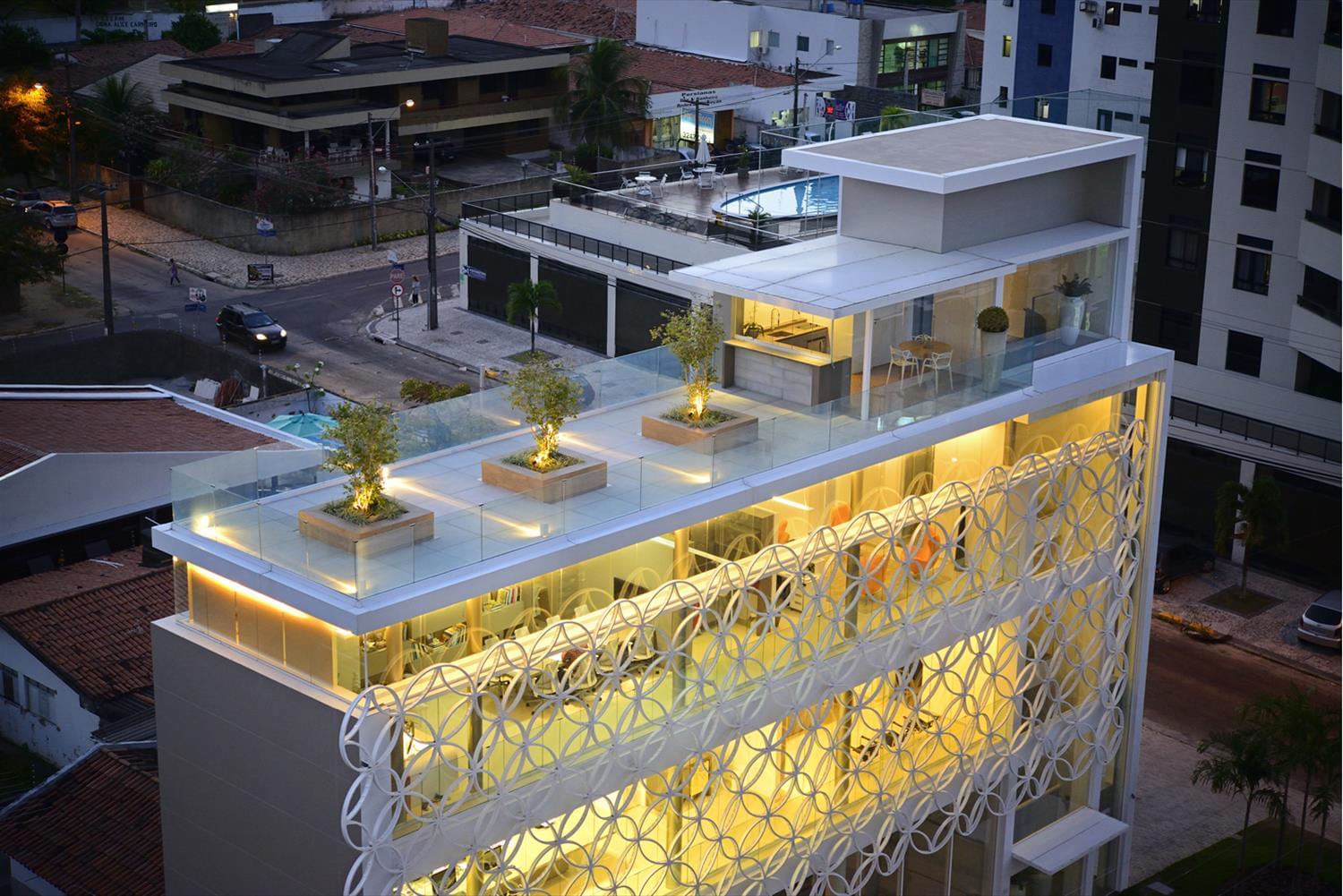 巴西沙龙德穆拉建筑事务所 · 融入自然的现代办公空间-4