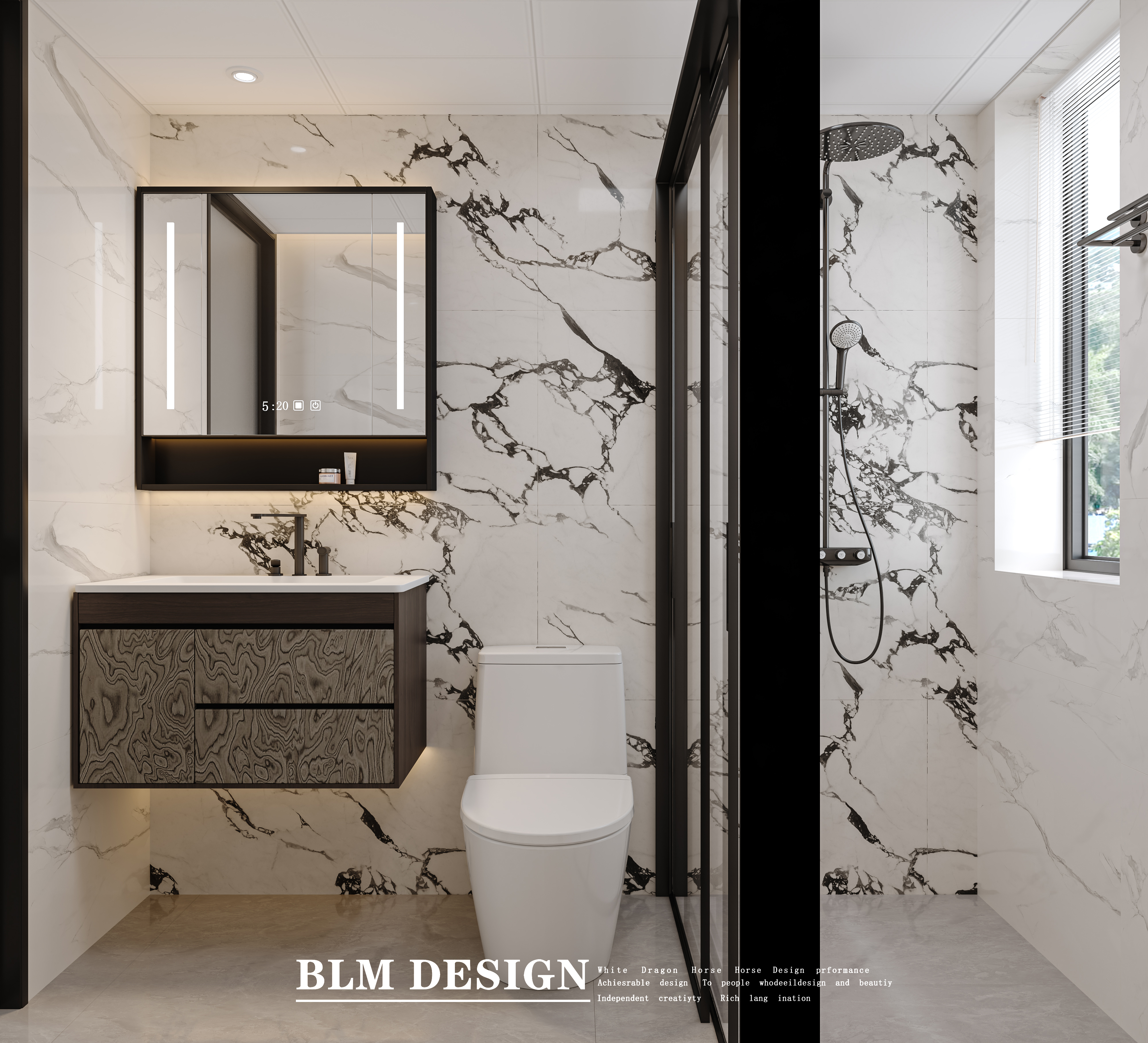 轻奢风别墅案例-14