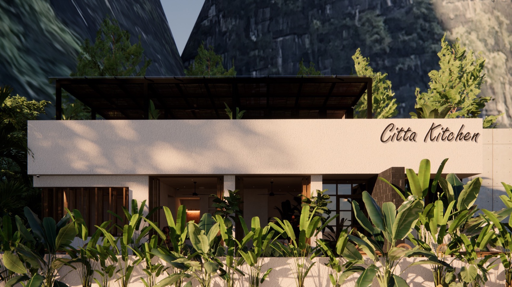 山脚下的夕榻餐厅 Citta Kitchen丨中国崇左丨夕榻建筑设计 Citta Architecture-89